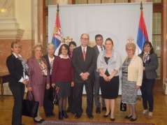 19. novembar 2013. Predsednica i članovi PGP sa Danskom sa ambasadorom Kraljevine Danske u Srbiji